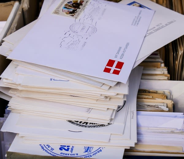 Stack of mail