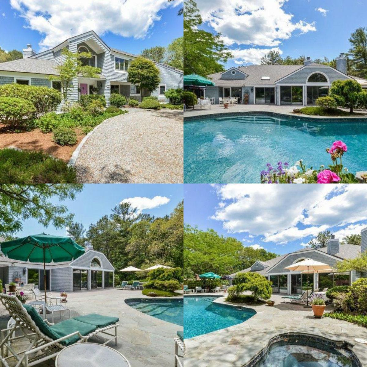 Images of pool at 108 Walton Heath Way in New Seabury Cape Cod MA