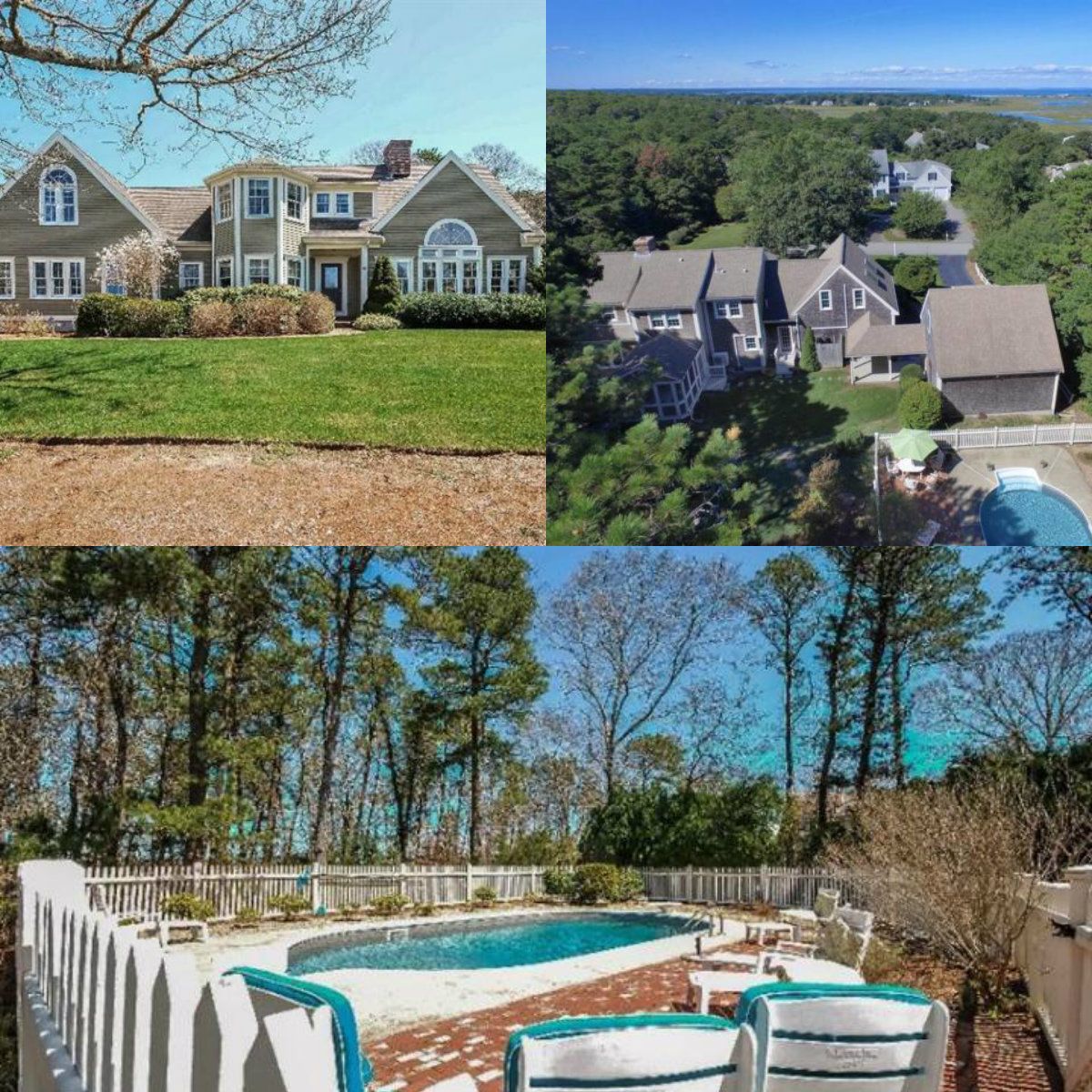 Images of pool at 12 Chase Garden Lane in Yarmouth Port Cape Cod MA