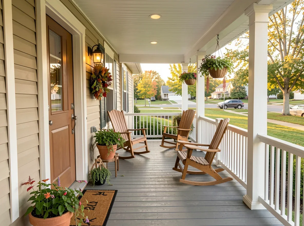 Front porch upgrade ideas