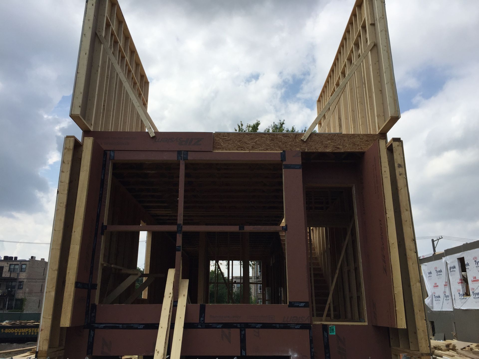 New Greenline Homes project located at 4516 South Prairie in Chicago’s Bronzeville Neighborhood