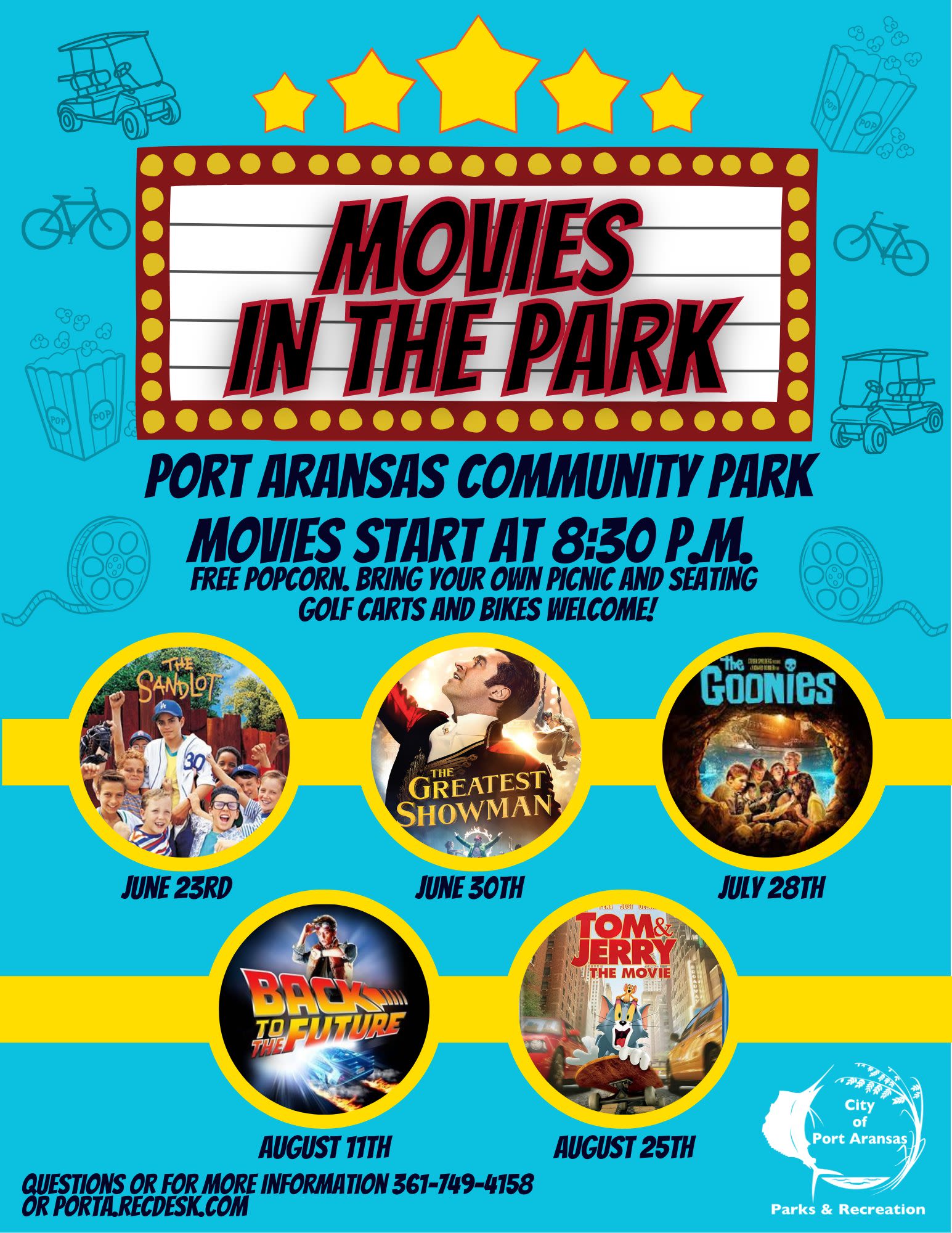 Movies_in_the_Park_Saltwater_Shores_Team_Real_Estate_Port_Aransas