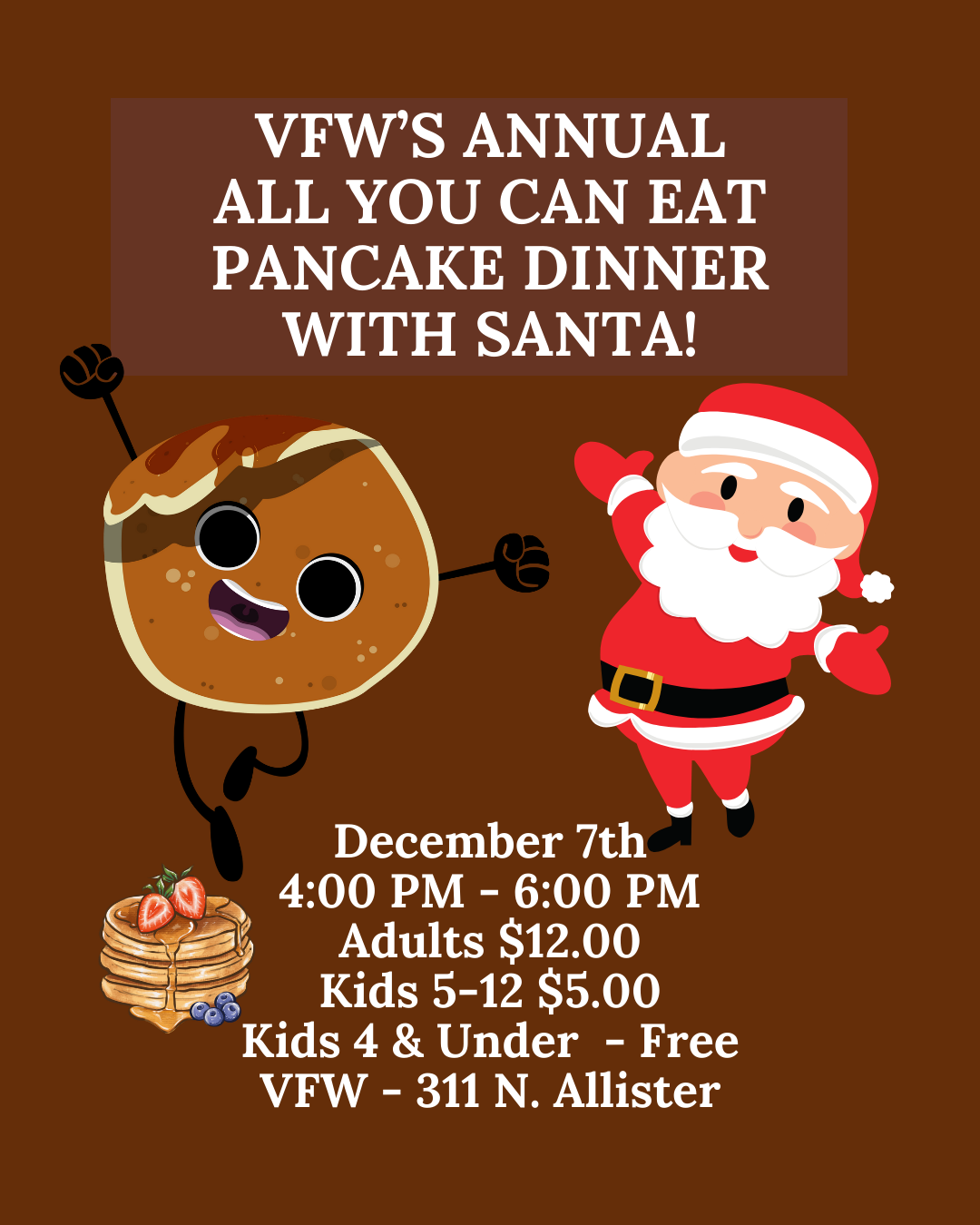 VFW-Pancake-Dinner-With-Santa-Saltwater-Shores-Team-Port-Aransas VFW Pancake Dinner With Santa Port Aransas Saltwater Shores Team