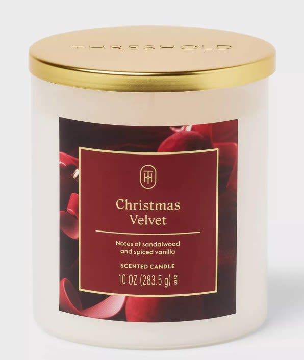 Christmas Velvet Candle Christmas Velvet Candle