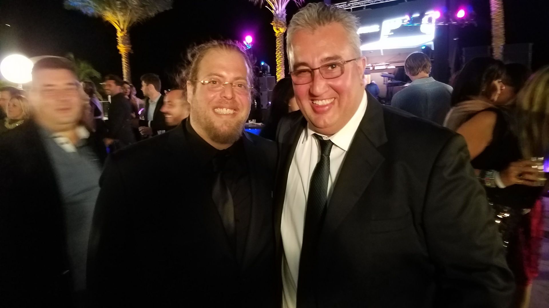 Gil Dezer, developer and Fernando Pettineroli, listing agent.