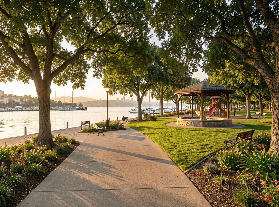 Outdoor recreation near the Pittsburg waterfront
