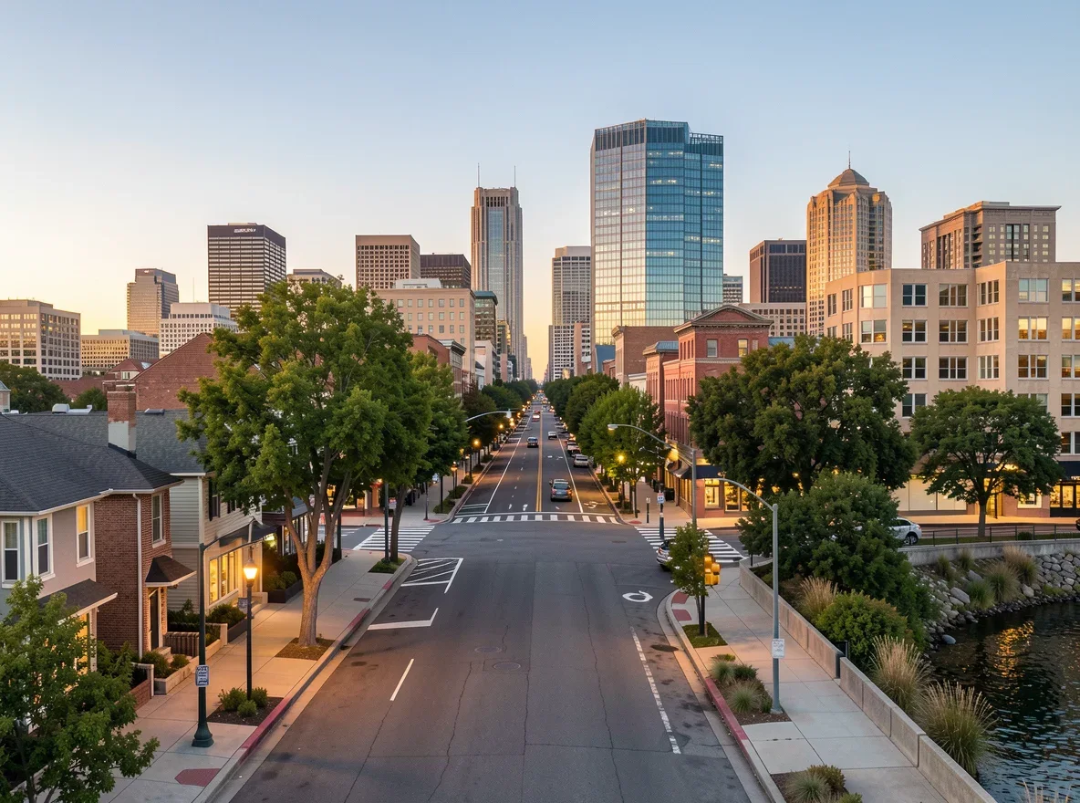 Downtown and neighborhood character in Pittsburg, California