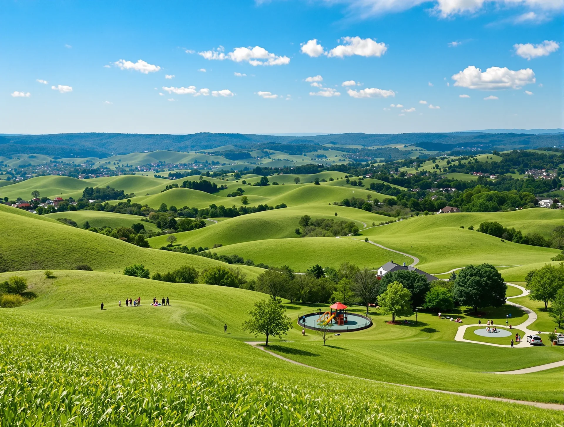 Family-friendly park and green space in Ooltewah Tennessee