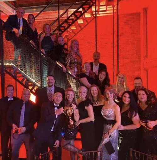 Pinnacle team named Team of The Year 2019 at the Annual RG Holiday Party