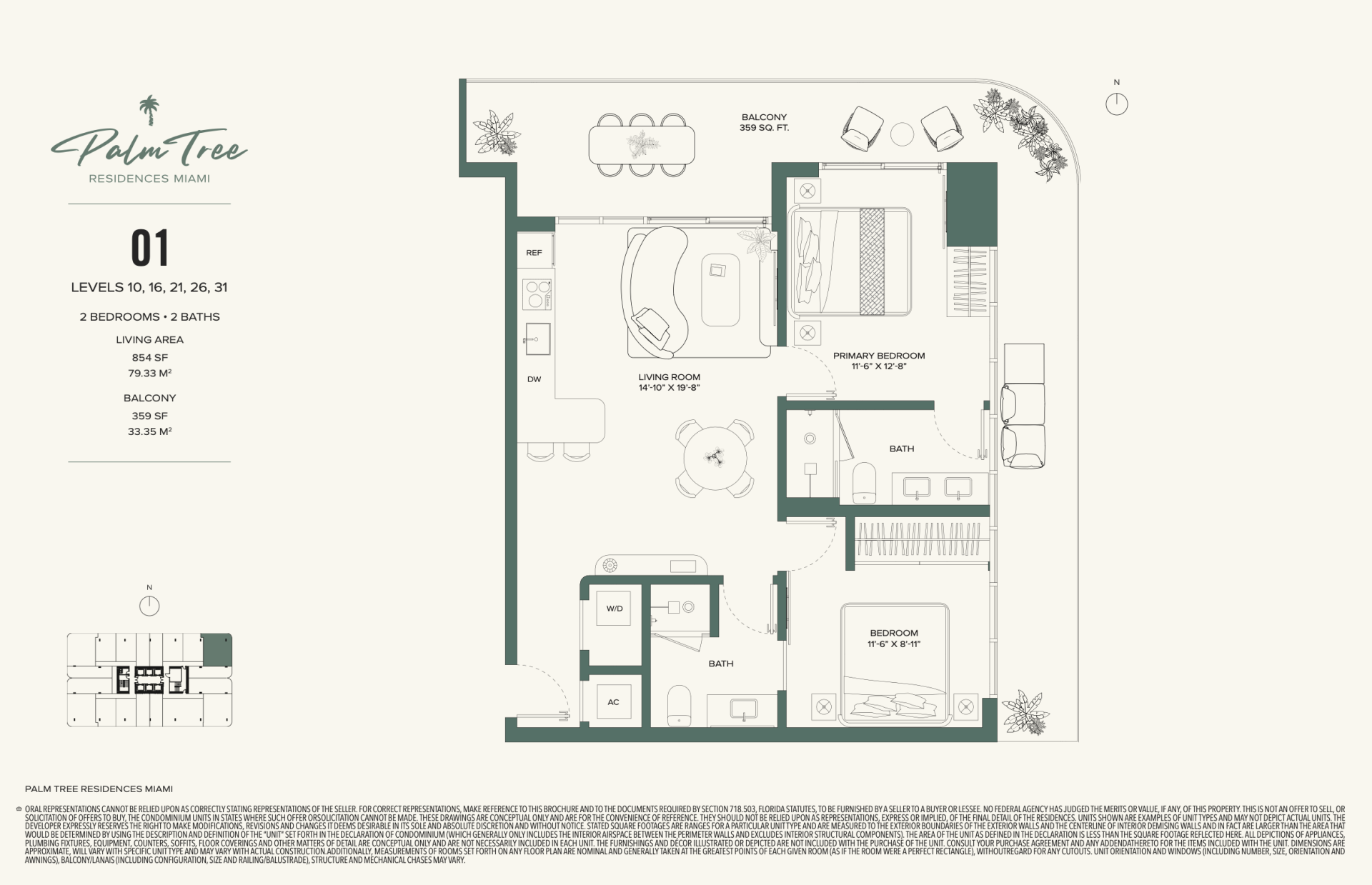 Palm Tree Residences 01 Line
