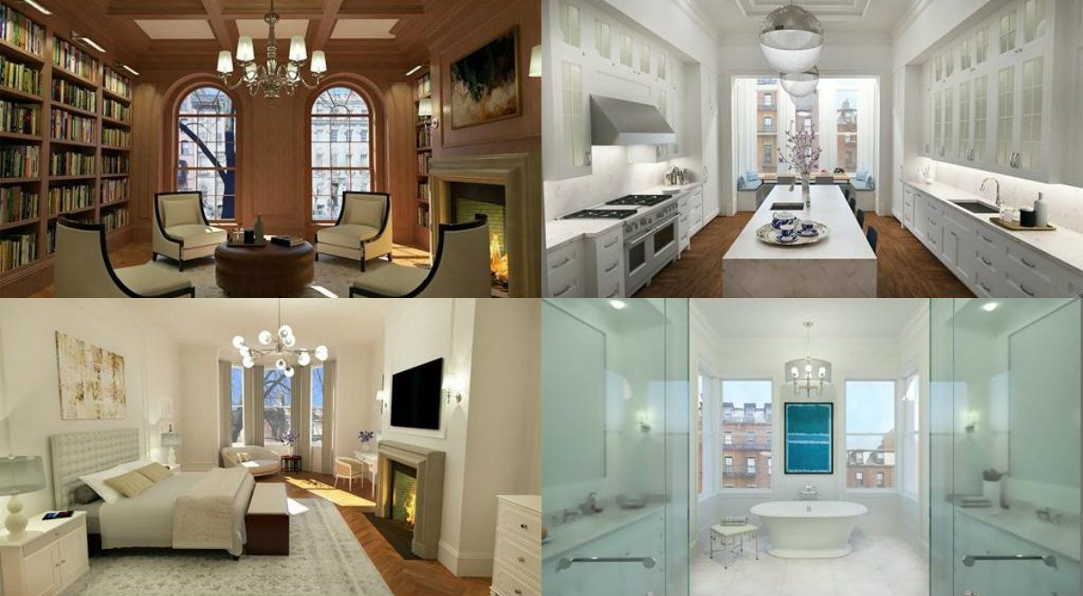 Collage of 175 Beacon St. in Boston MA