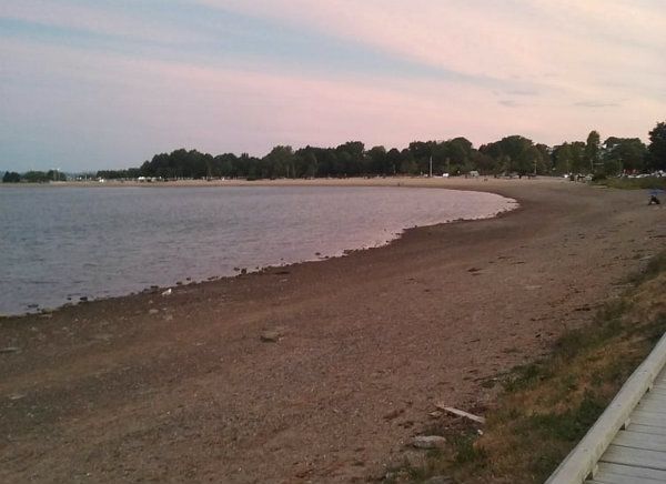 Picture of Castle Island Beach at Sunset in Boston MA