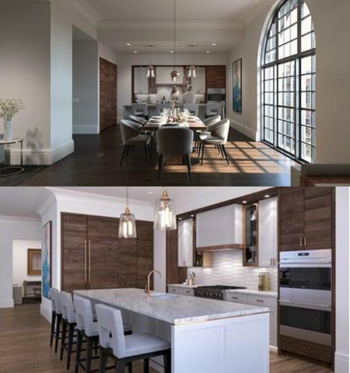Images of Kitchen in 45 Temple Street in Boston MA