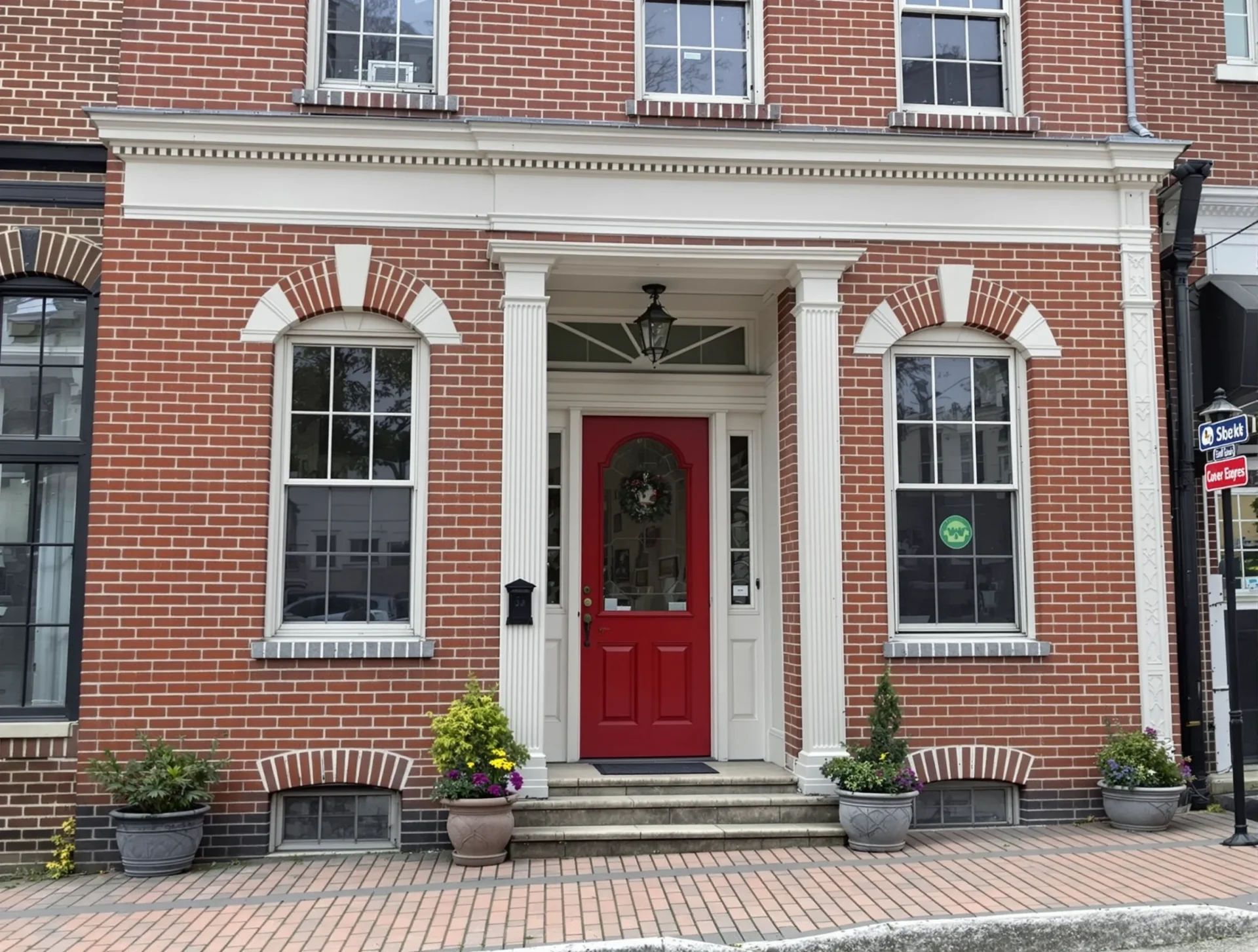 Brick building in Pawtucket