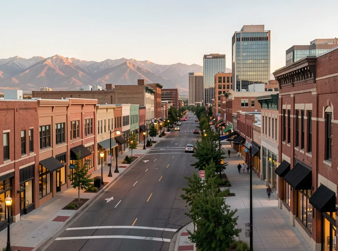 Downtown Ogden streetscape