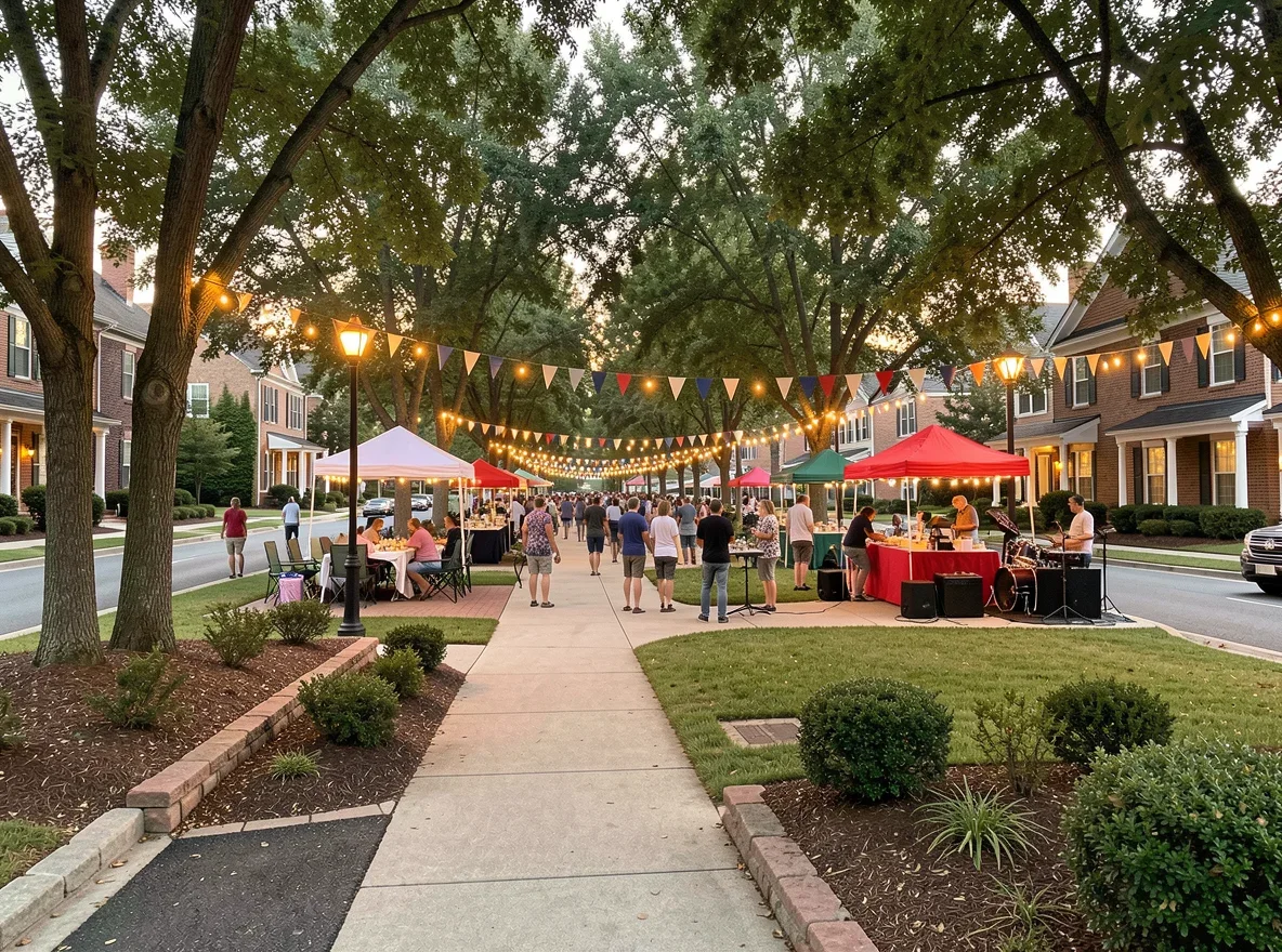 Community setting in Mountain Brook