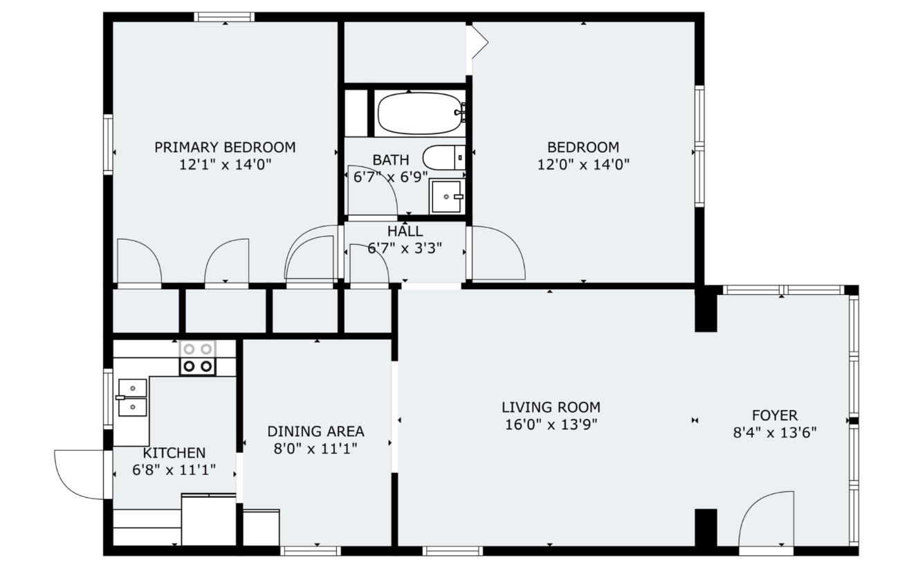 Floorplan Downstairs