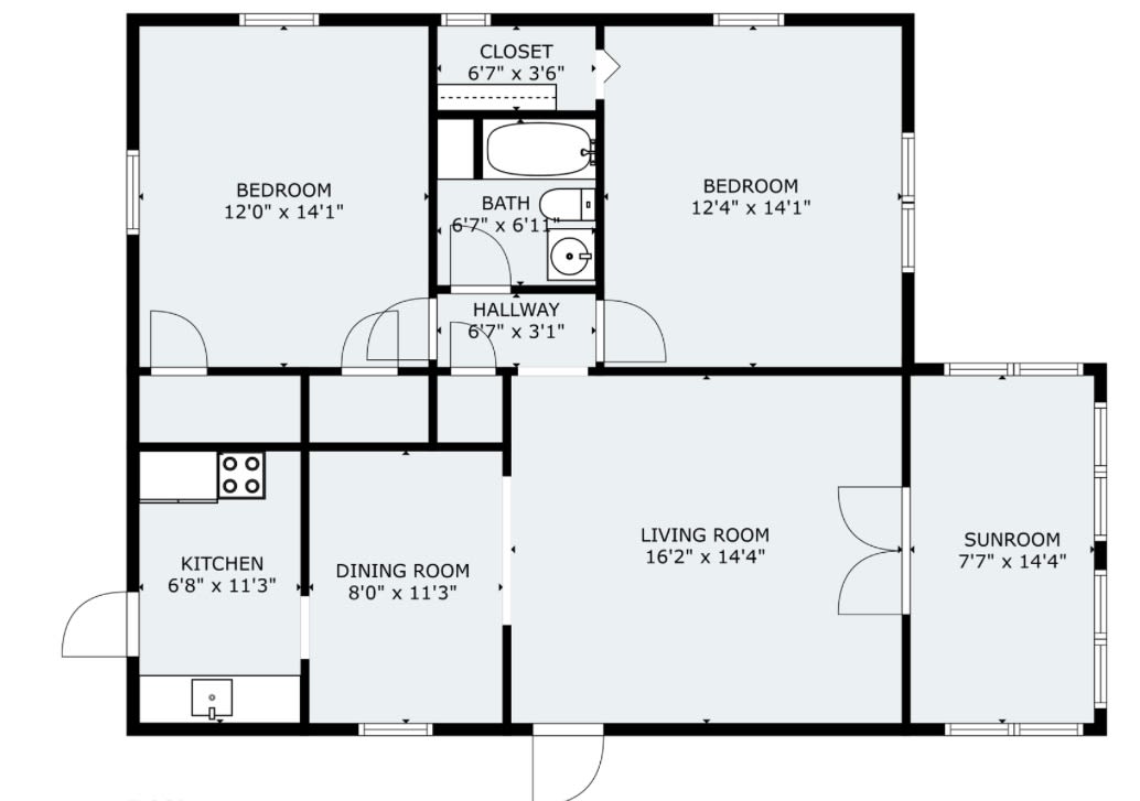 Floorplan Upstairs