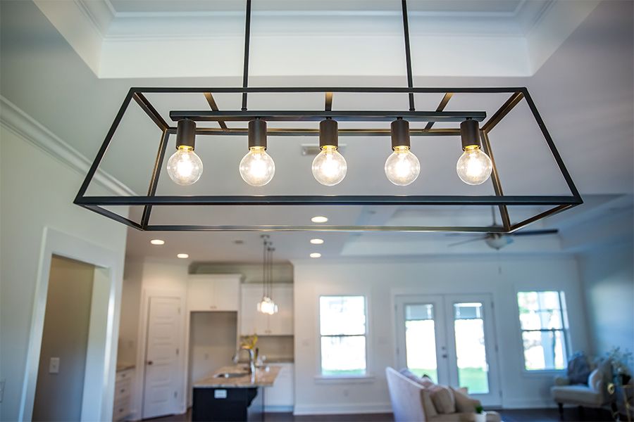 upgraded light fixture