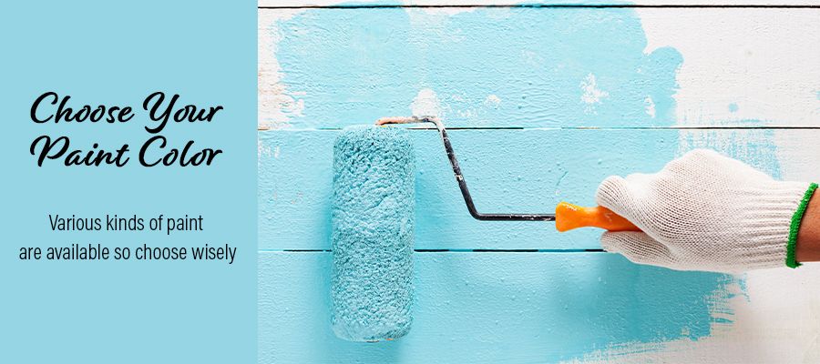 Paint your home's exterior