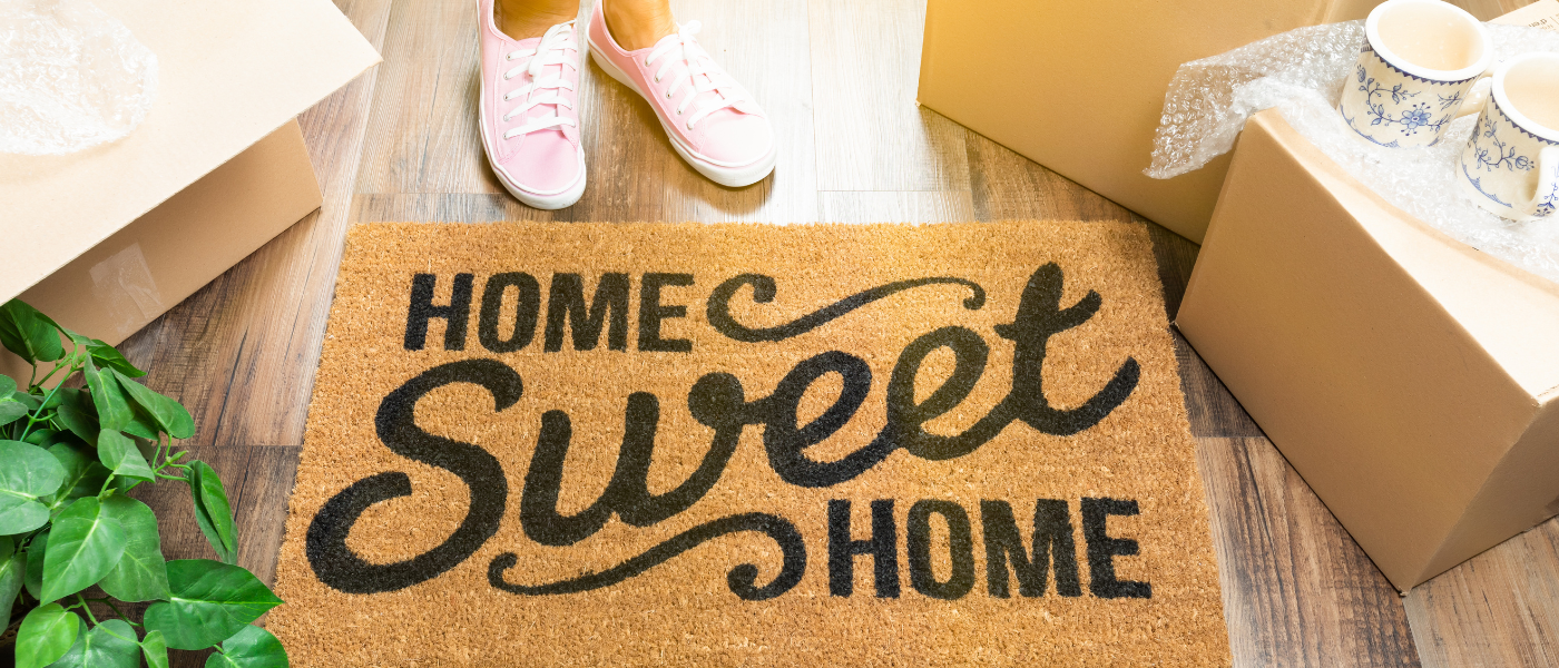 home sweet home placemat