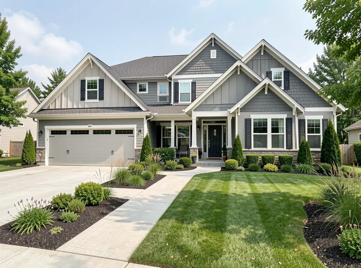 Home exterior in O'Fallon