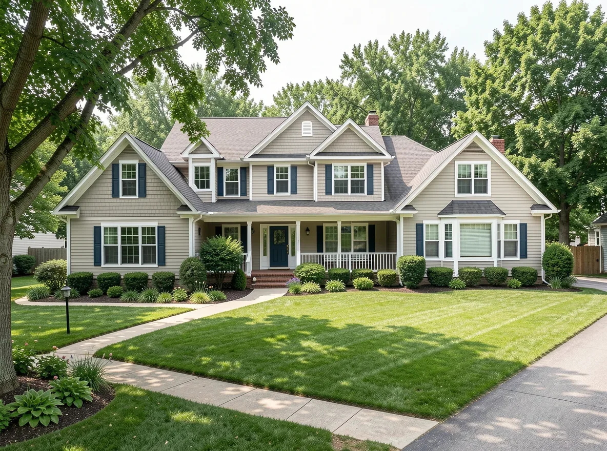 Varied home styles in St. Charles