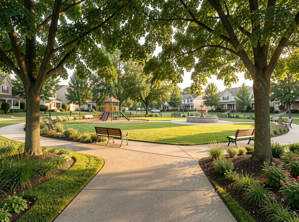 Neighborhood park in O'Fallon