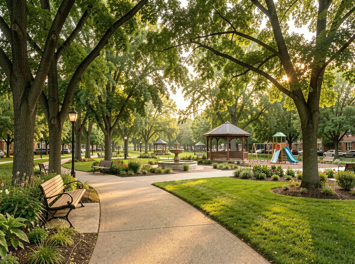 Neighborhood park in St. Charles
