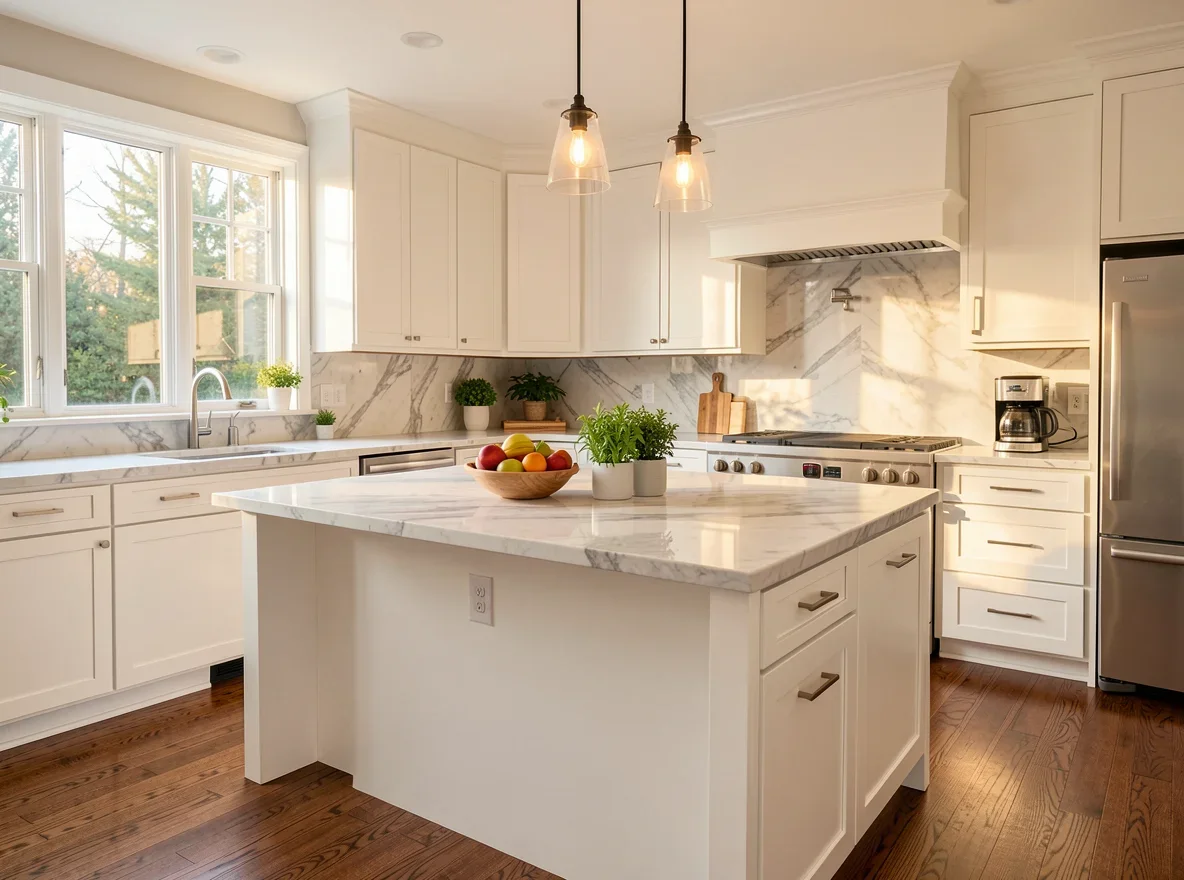 Updated kitchen in a Central New Jersey home