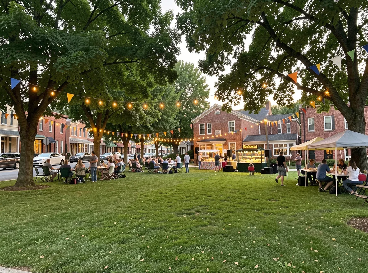 Community scene in Hillsboro