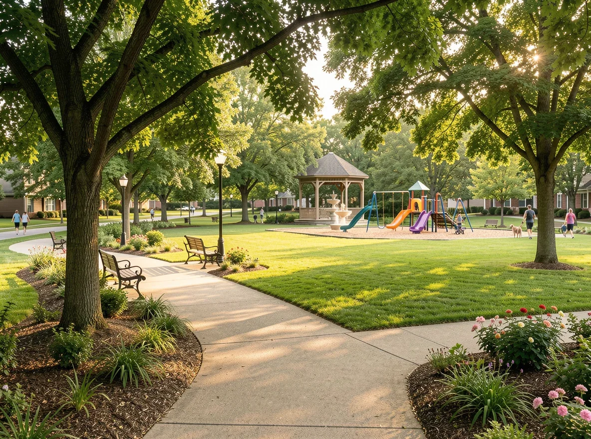 Neighborhood park in Arlington
