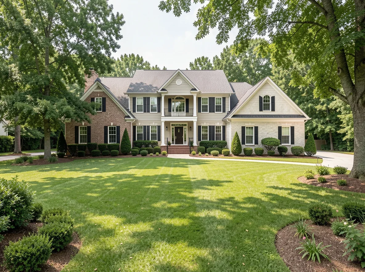 Spacious home exterior in Arlington