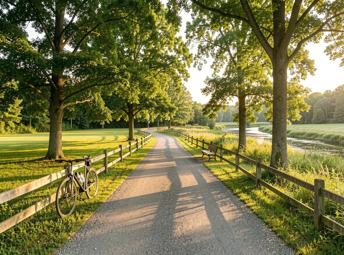 Outdoor recreation scene near Oakland, Tennessee