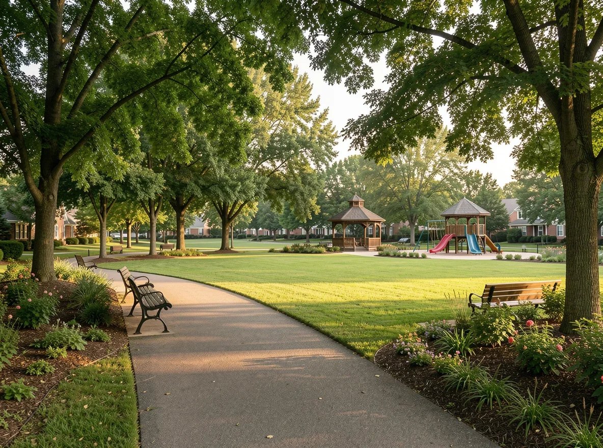 Park setting in Arlington, Tennessee