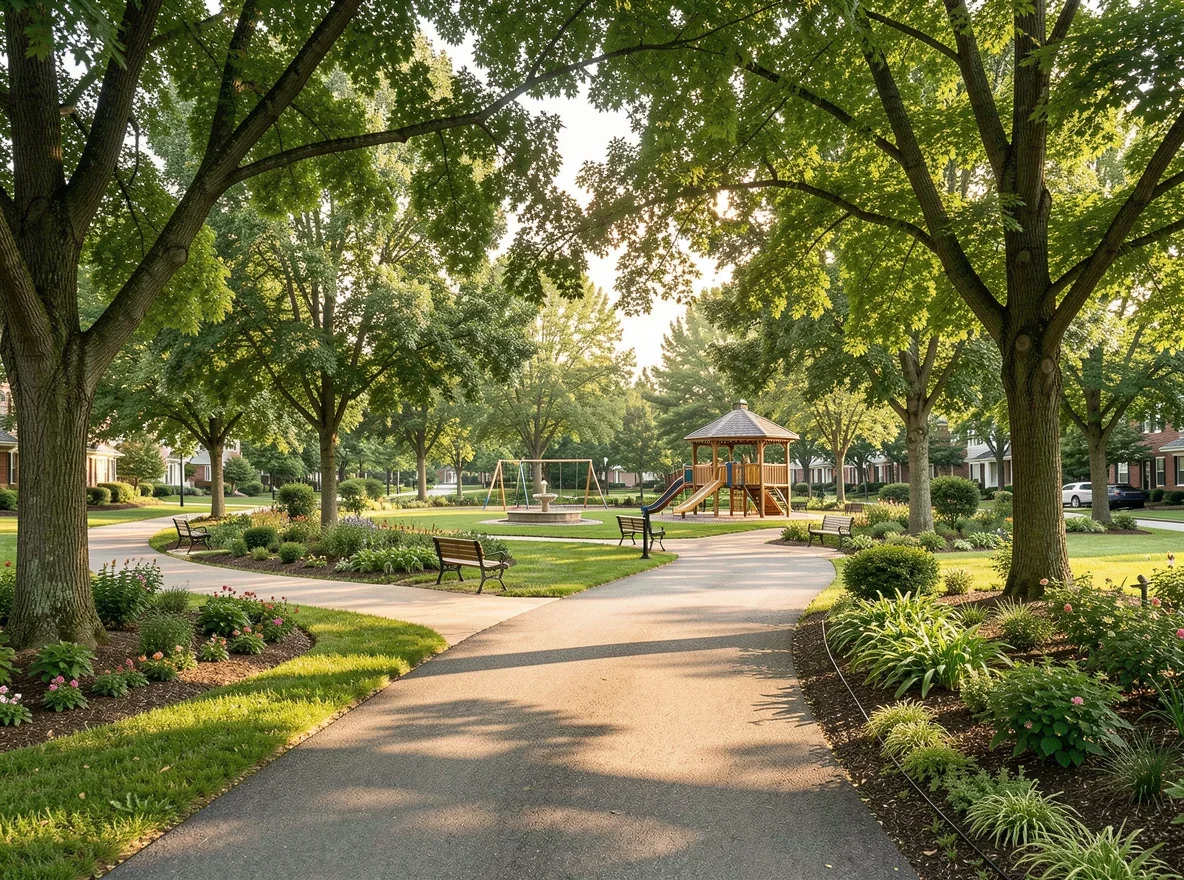 Park and walking trail in Germantown, Tennessee