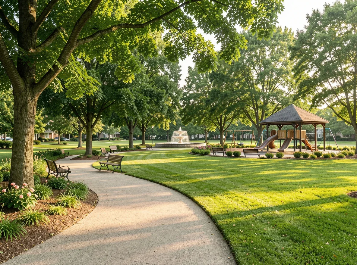 Lakeland park and green space
