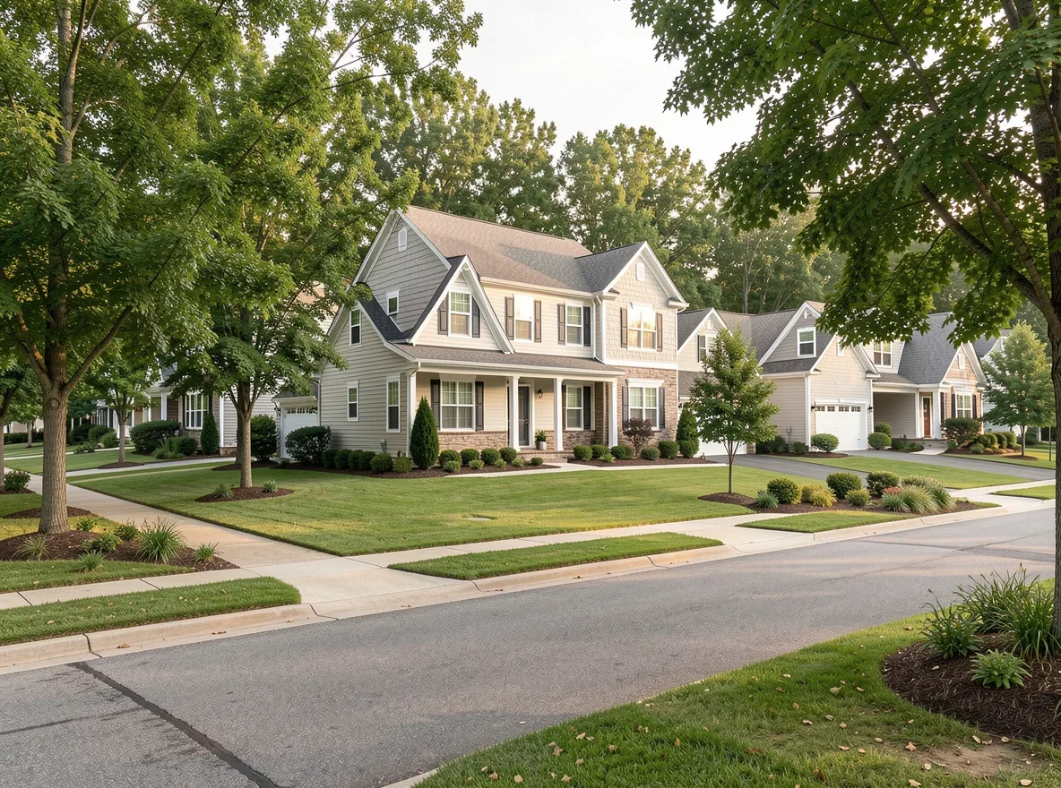 Lakeland neighborhood streetscape