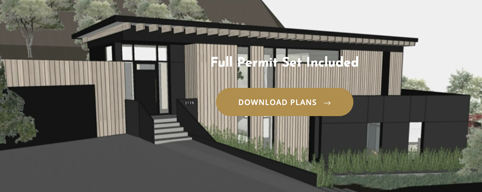modern mountain home