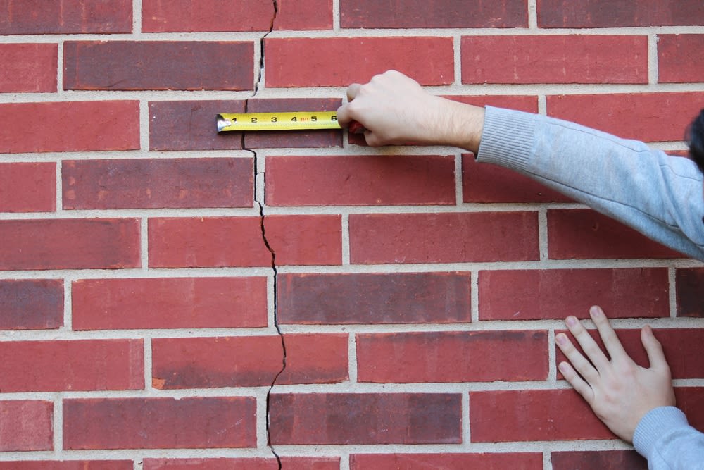 a-wall-with-crack a wall with crack