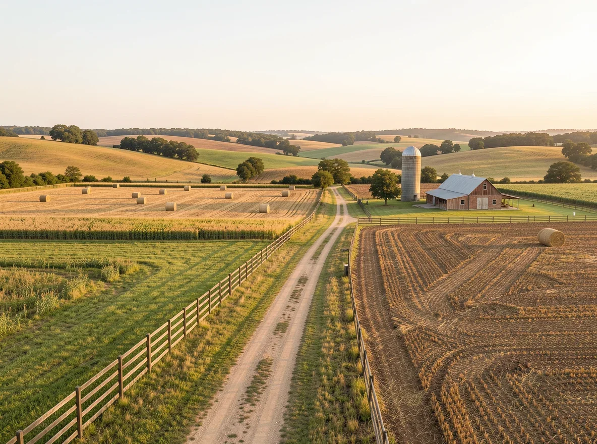 Central Texas countryside near Caldwell and Giddings