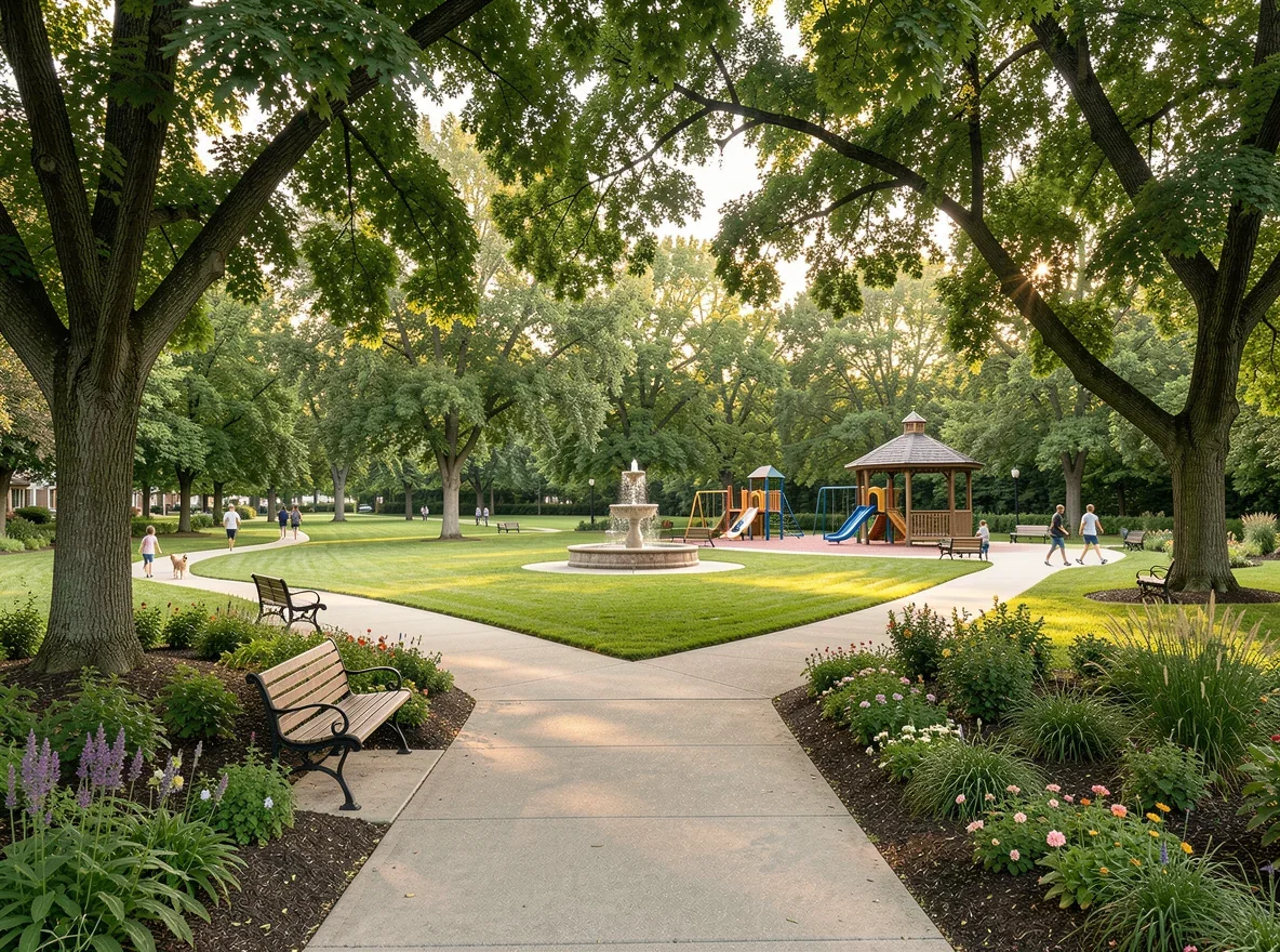Neighborhood park in East Peoria
