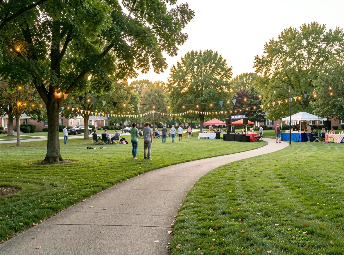 Neighborhood park in Washington