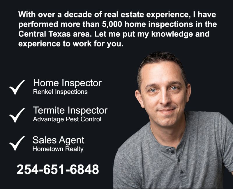Home Inspector Temple TX, Killeen TX