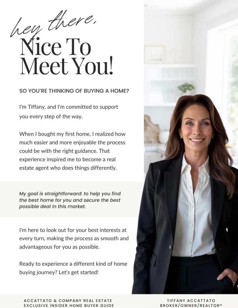 Tiffany Accattato, Your Trusted Tampa Bay Real Estate Buyer's Agent
