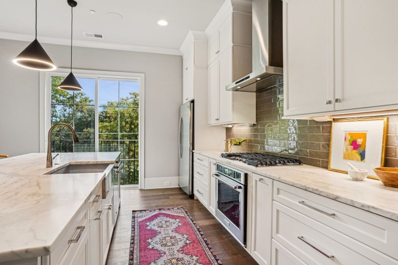 kitchen in Dilworth Updated kitchen in Dilworth condo highlighting turnkey condition and modern finishes