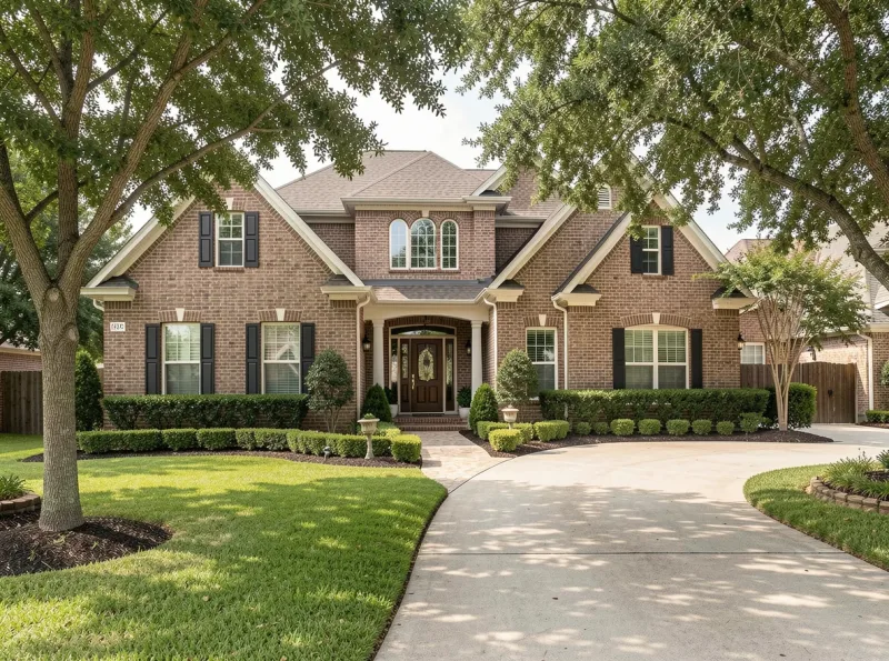 Upscale suburban home in Sugar Land