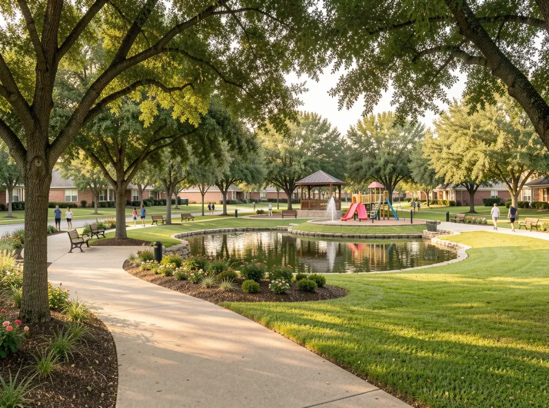 Neighborhood park in Katy area