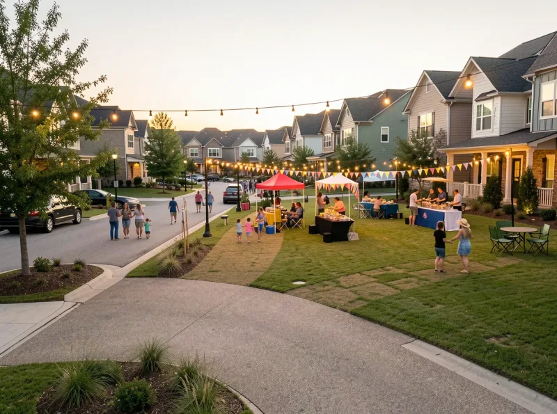 Master planned community in Katy