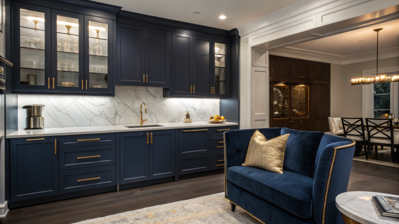 Aerial view of luxury homes and hills in Austin and Leander